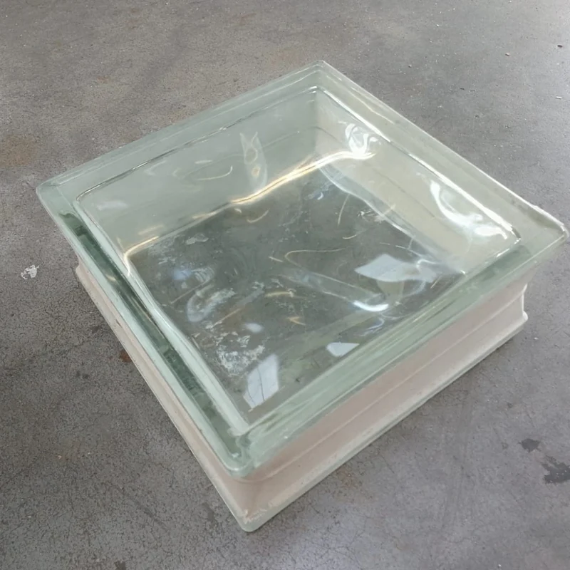 Brique de verre - 190x190mm Ep=80mm