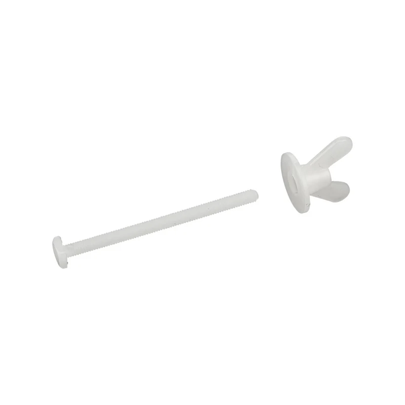 Fixations abattant vis 6x80 mm - tête carrée 10 x2