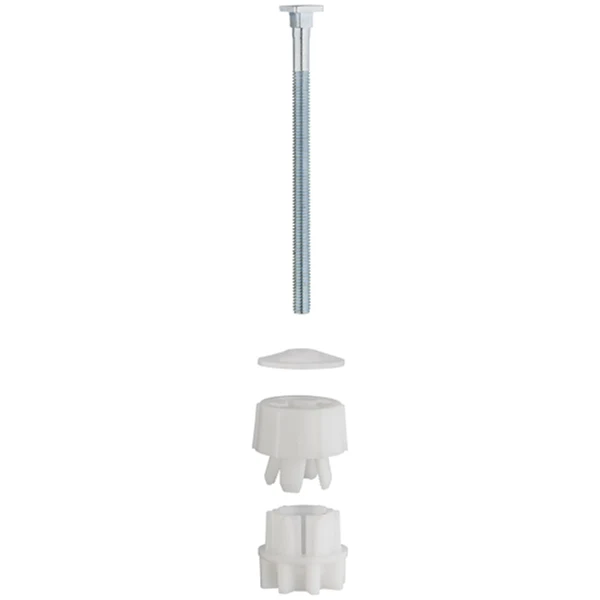 Fixations abattant modèle allibert écrous serrage rapide tête carrée 10 x2
