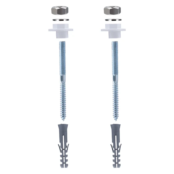 Fixations Lavabo Paroi Pleine avec Chevilles
