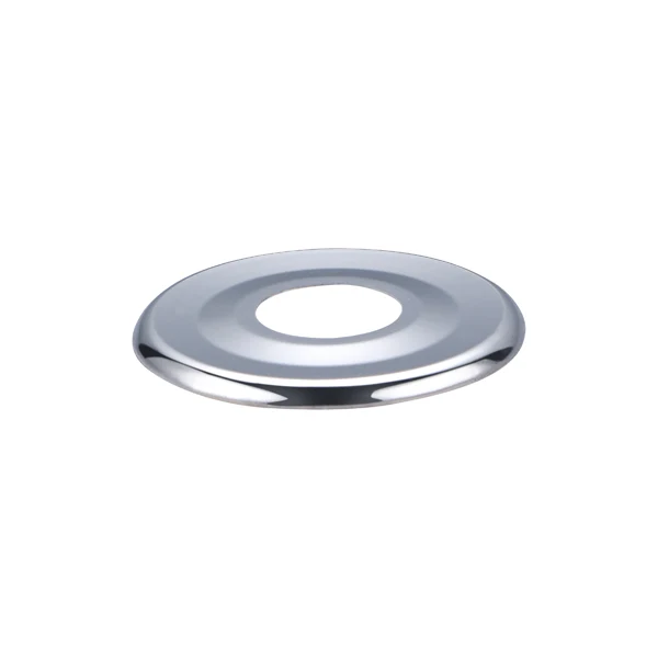 Paire de rosaces plates