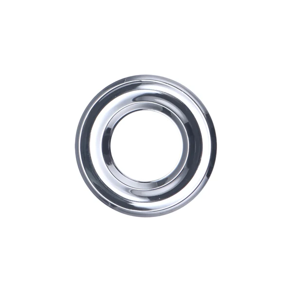 Paire de rosaces plates
