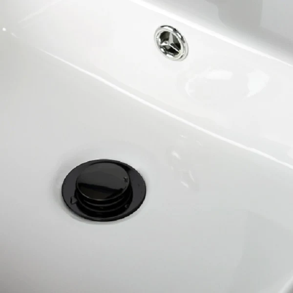 Mitigeur lavabo noir LEMINA