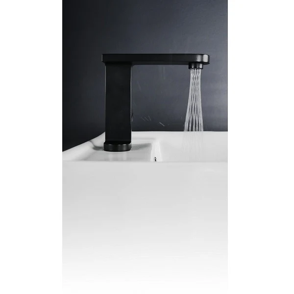 Mitigeur de lavabo noir MERIDA