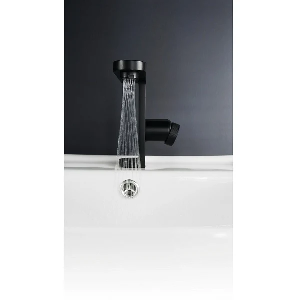 Mitigeur de lavabo noir MERIDA