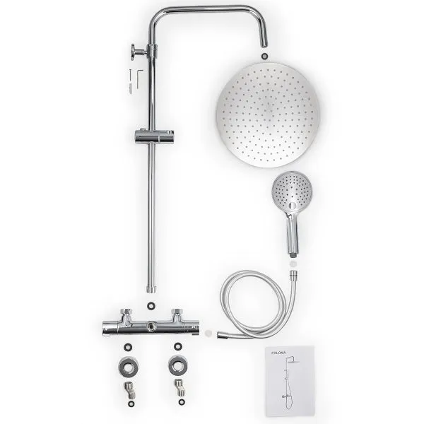 Colonne de douche tête plate PALOMA