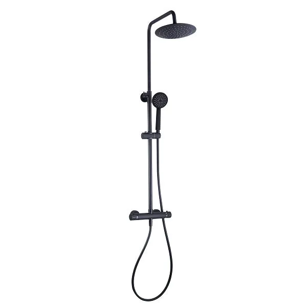 Colonne de Douche Noire DERVENN