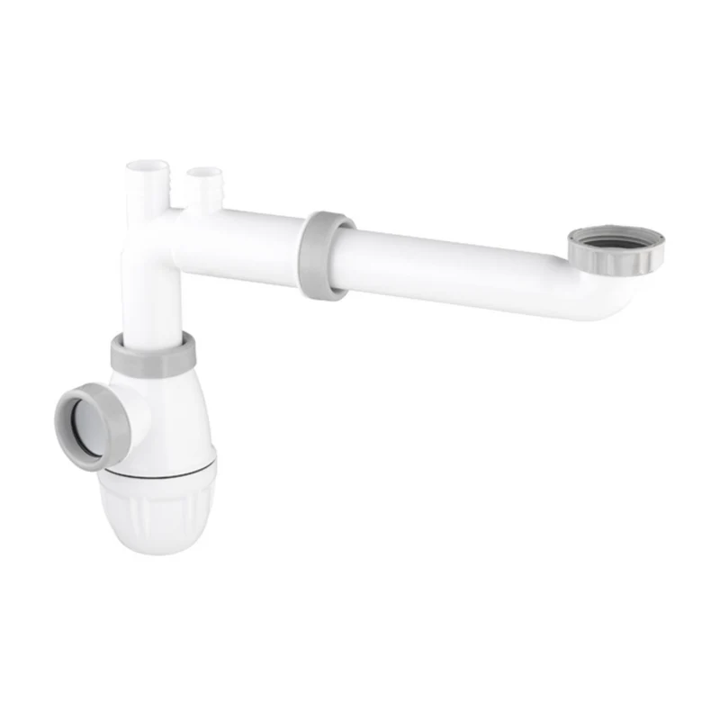 Siphon Lavabo gain de place montage facile
