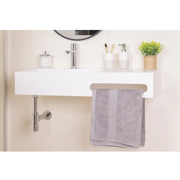 Siphon de lavabo apparent en laiton