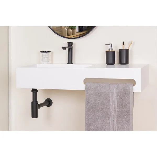 Siphon de lavabo apparent en laiton