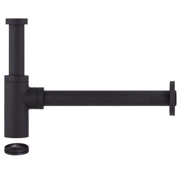 Siphon de lavabo apparent en laiton