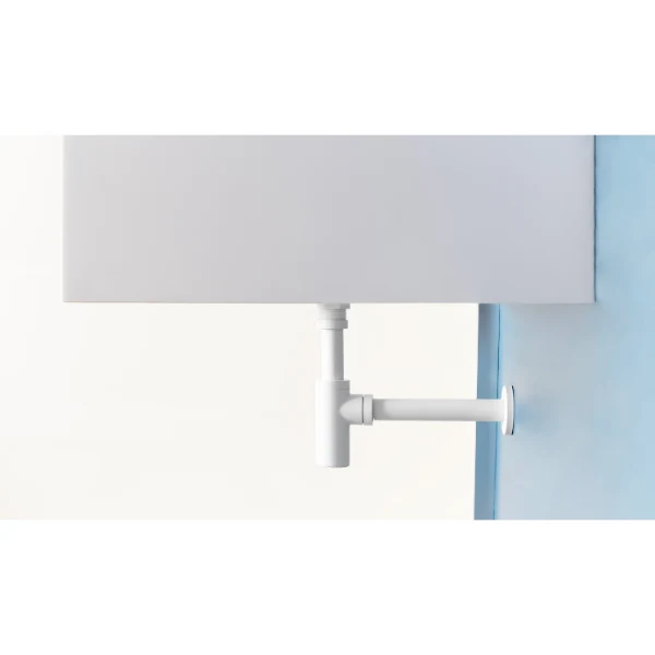 Siphon de lavabo apparent en laiton