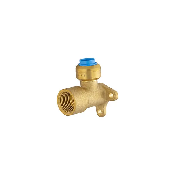 Raccord Tout Push coude applique