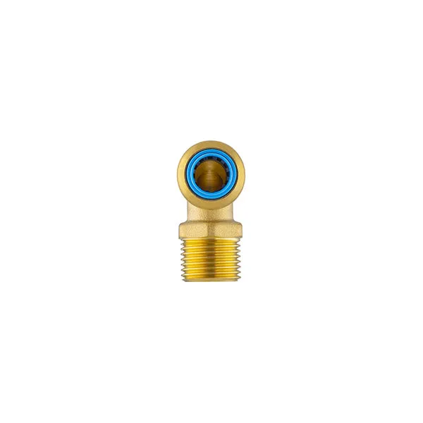 Raccord Tout Push coude mâle