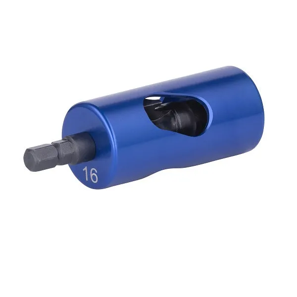 Ebavureur calibreur multicouche sur visseuse