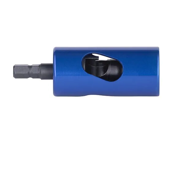 Ebavureur calibreur multicouche sur visseuse