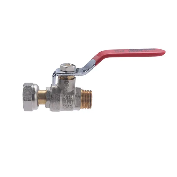 Vanne à Manette Plate Mâle - Femelle Ecrou Libre