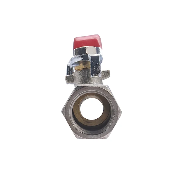 Vanne à Manette Plate Mâle - Femelle Ecrou Libre