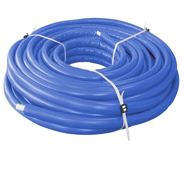Couronne multicouche isolé bleu