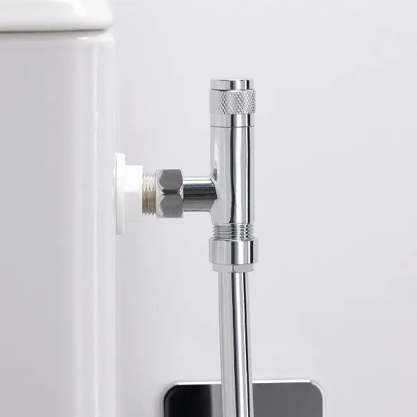 Robinet de WC Déco Chromé