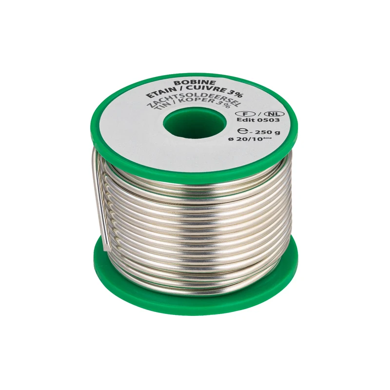 Rouleau Fil Brasure Étain