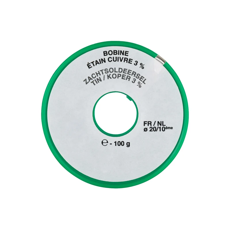 Rouleau Fil Brasure Étain