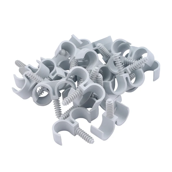 Collier double à frapper pour tube per gainé sachet 25 pcs
