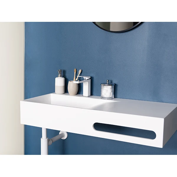 Mitigeur de Lavabo Chromé / Blanc ORIAN