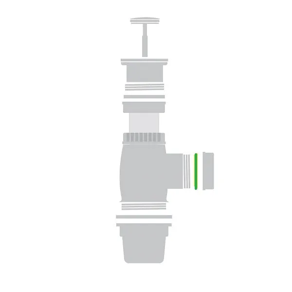 Joint Conique pour Écrou de Siphon sur Tube PVC