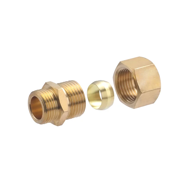 Raccord bicone mâle