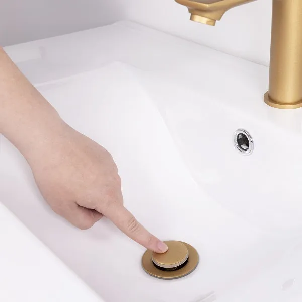 Bonde Lavabo couleur Gold