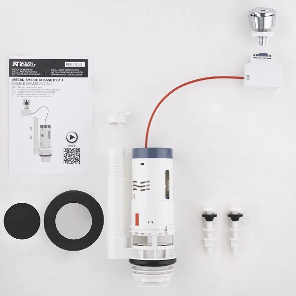 Mécanisme WC à câble 3/6 litres