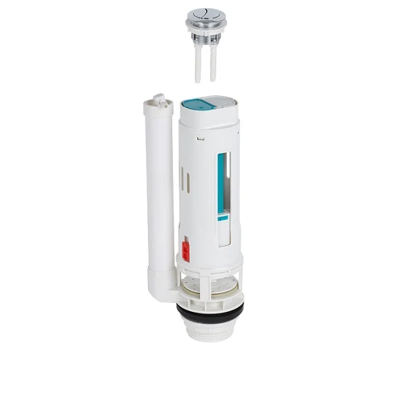 Mécanisme WC 3/6 litres à poussoir