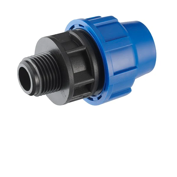 Raccord plastique PE mâle