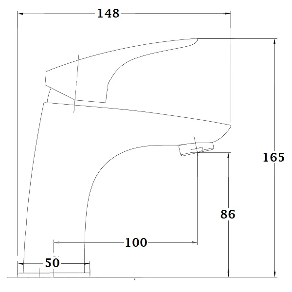 Mitigeur de lavabo NF VENADO