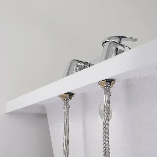 2 Colonnettes Baignoire Flexibles Sertis