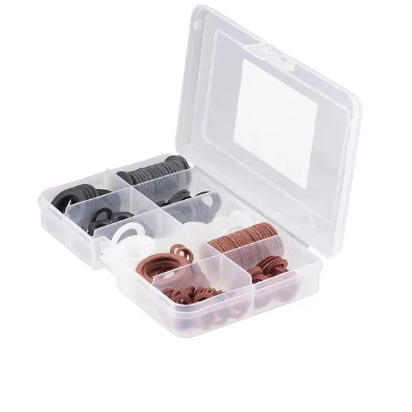 Coffret 200 Joints Caoutchouc / Fibre / PTFE