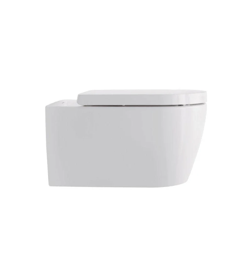 Abattant standard Me by Starck blanc charnière inox réf. 20010000 DURAVIT