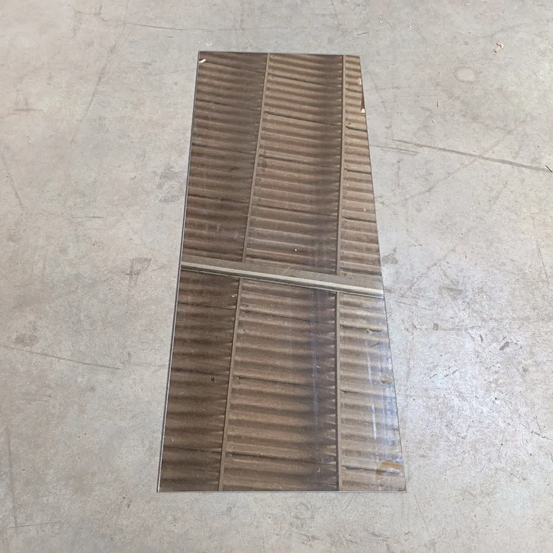Miroir verre - 1290 x 510 x 3 mm