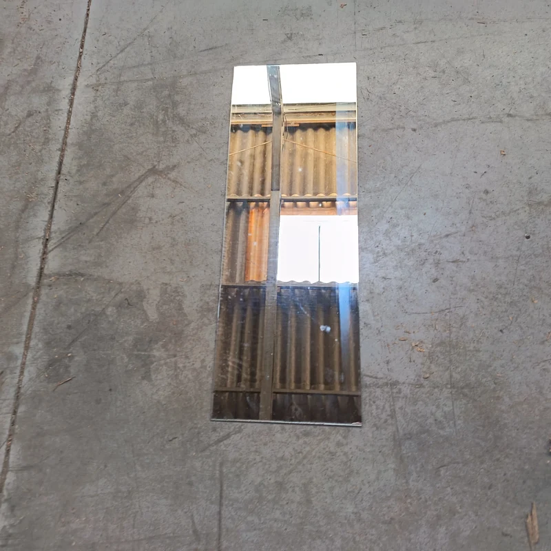 Miroir verre - 700 x 250 x 3 mm