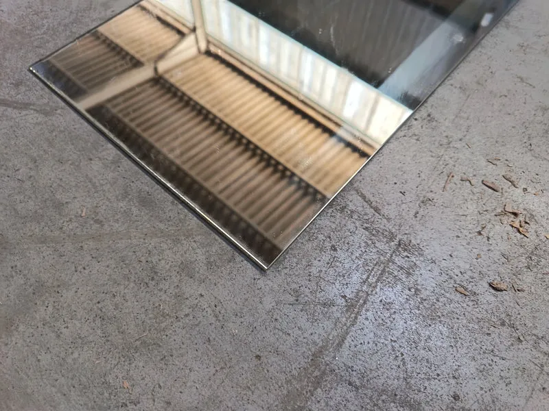 Miroir verre - 700 x 250 x 3 mm
