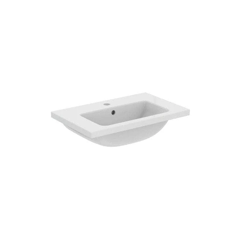 Ideal Standard I.Life S Lavabo Vanity 610X385 Mm Avec Trou Percé Et Avec Trop-Plein