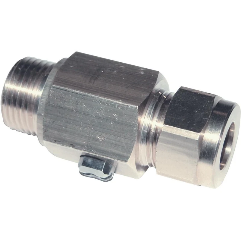 Vanne à sphère laiton chromé pour lavabo 1 bicône cuivre commandé par tournevis ø3/8'' - 12