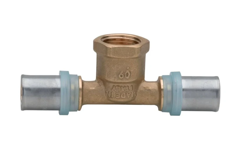 Té femelle Altech 16x3/4x16 (x2) pour tube multicouche