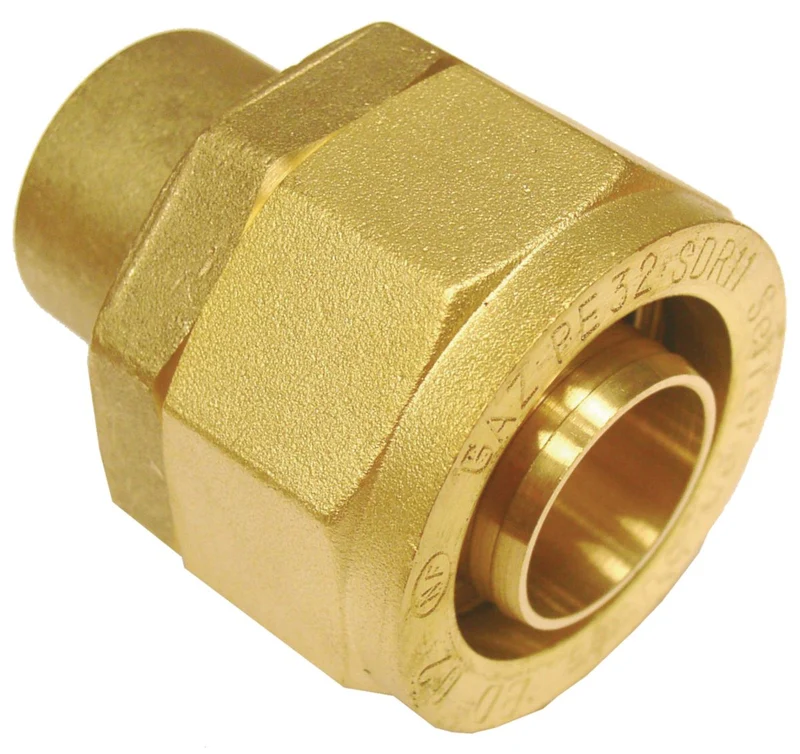 Raccord pour tube PE BD6222 à braser sur cuivre : 28 DN : cal. 25 diamètre : PE 32 réf. 2622202 BANIDES