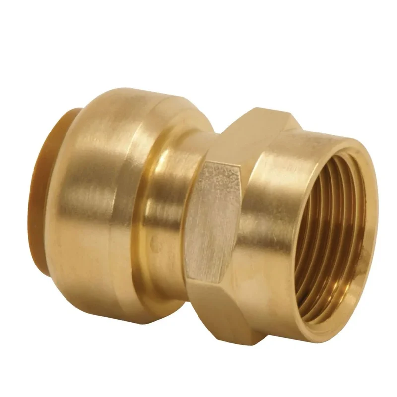 Manchon T270G instantané tectite femelle-femelle D16-15x21 pour tube cuivre PER et PB réf 4751114