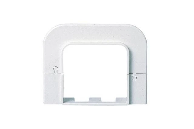 Demi-rosette murale - 150mm - SpeediDuct 150 (150x80 mm)