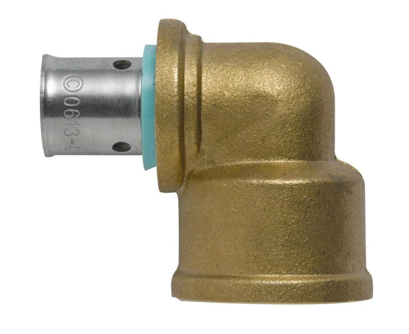 Coude à sertir femelle DN12-15x21 Réf 523325-EB50 THERMACOME