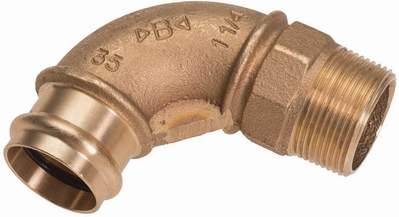 Coude 90 Altech à sertir mâle femelle diamètre 18x3/4 fer cuivre sachet de 2 pièces ALTECH