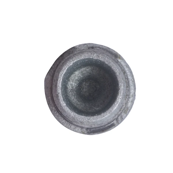 Bouchon galva mâle